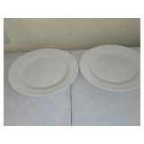(2) Wedgwood 12' Dinner Plates