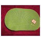 (8) New Green Placemats
