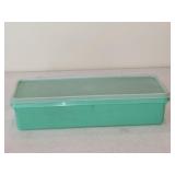 VTG Tupperware Jadeite Green Celery Keeper
