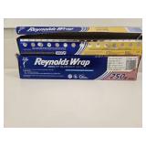 (2) Full Rolls of Reynolds Wrap Aluminum Foil