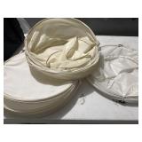 (3) Collapsible Round Storage Containers