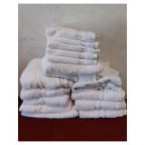 White Bathroom Hand Towels