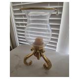 Hurricane Vase Candle Holder on Stand