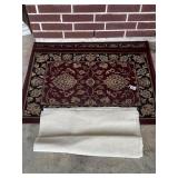 (3) Rugs with Grip Mats 39'x27'