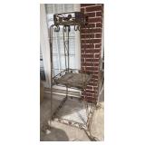 70'x37' Vintage Wrought Iron Baker's Rack