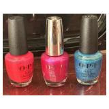 (3) Oï¿½Pï¿½I Nail Polishes