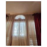 (3) Sheer Panel Curtains Approx 116' x 38'