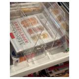 (2) Acrylic Countertop Display Stands, Recipes &