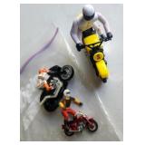 Vintage Toy Motorcycles from the Early 1980s,