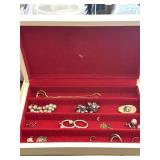 10ï¿½x6' Jewelry Box with Vintage Jewelry
