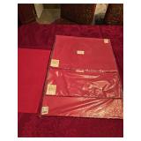 (3) NEW Pkgs of (4) Red Placemats + (1) Extra