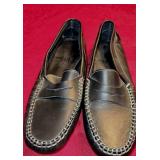 Evan-Piccone Leather Driving Loafers
