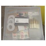 Scrapbook Case w/Arts & Crafts Items