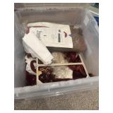 Tote with Pieces of Fabric  & More