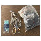 Huge Lot of  Hole Punchers, Scissors, Pliers