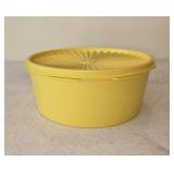 Yellow Tupperware Servalier Round