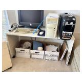 50'x18'x26' Computer Desk On Casters