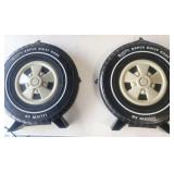 (2) Hot Wheels Super Rally Case by Mattel