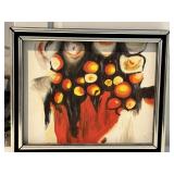 11.5'x9' Abstract Painting a Vibrant Arrangement