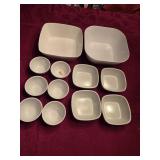 (12) Heavy Plastic Bowls