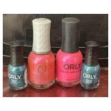(4) ORLY Nail Polishes