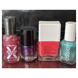 (4) Assorted Nail Polishes