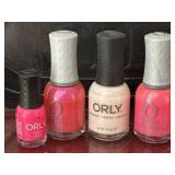 (4) ORLY Nail Polishes