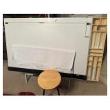 Mayline 54'x 41' Drafting Table & 18' Stool