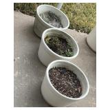 (3) 8' x13' Flower Pots