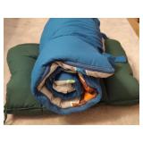 Children's Sleeping Bag and Small Sleeping Pad