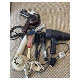 (3) Hair Dryers & Brushes