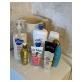 Body Wash, Shampoo, Body Oil, & Exfoliant