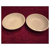 (2) 12' Thick Heavy Plastic Bowls