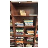 30'x 12'x71' Wooden 5 Shelf Bookcase