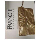 NWT Gold Clutch Purse
