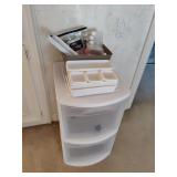 (2) Draw Plastic Storage Container