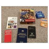 Puzzle, Ear Plugs, Dictionaries & More