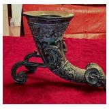 Maitland Smith Bronze Patina Rams Head