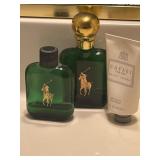 (3) Pc set Ralph Lauren Polo Green Eau de