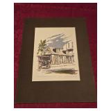 Limited Edition Print 'LAFITTES BLACKSMITH SHOP'