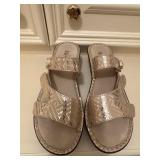 Sz: 7, Alegrï¿½a Loti Slip On Open Toe Sandal