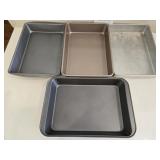 (4) Cake Pans