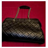 Quilted Black Gianni Bernini Handbag