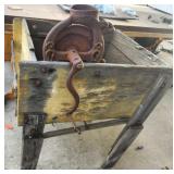 Antique Black Hawk Cast Iron Corn Sheller m