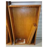 Bookshelf ,61 inches by 36 inches by 13 inches ,