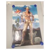 60x39 Lite Beer Miss Texas USA Poster