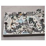 Thomas Kinkade Winding Through the Mountains