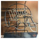 "Lite Beer Football Helmet" Neon 24x24 *READ