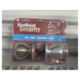 Kwikset bed & Bath door knobs