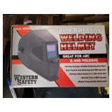 Western safety auto darkening welding helmet
